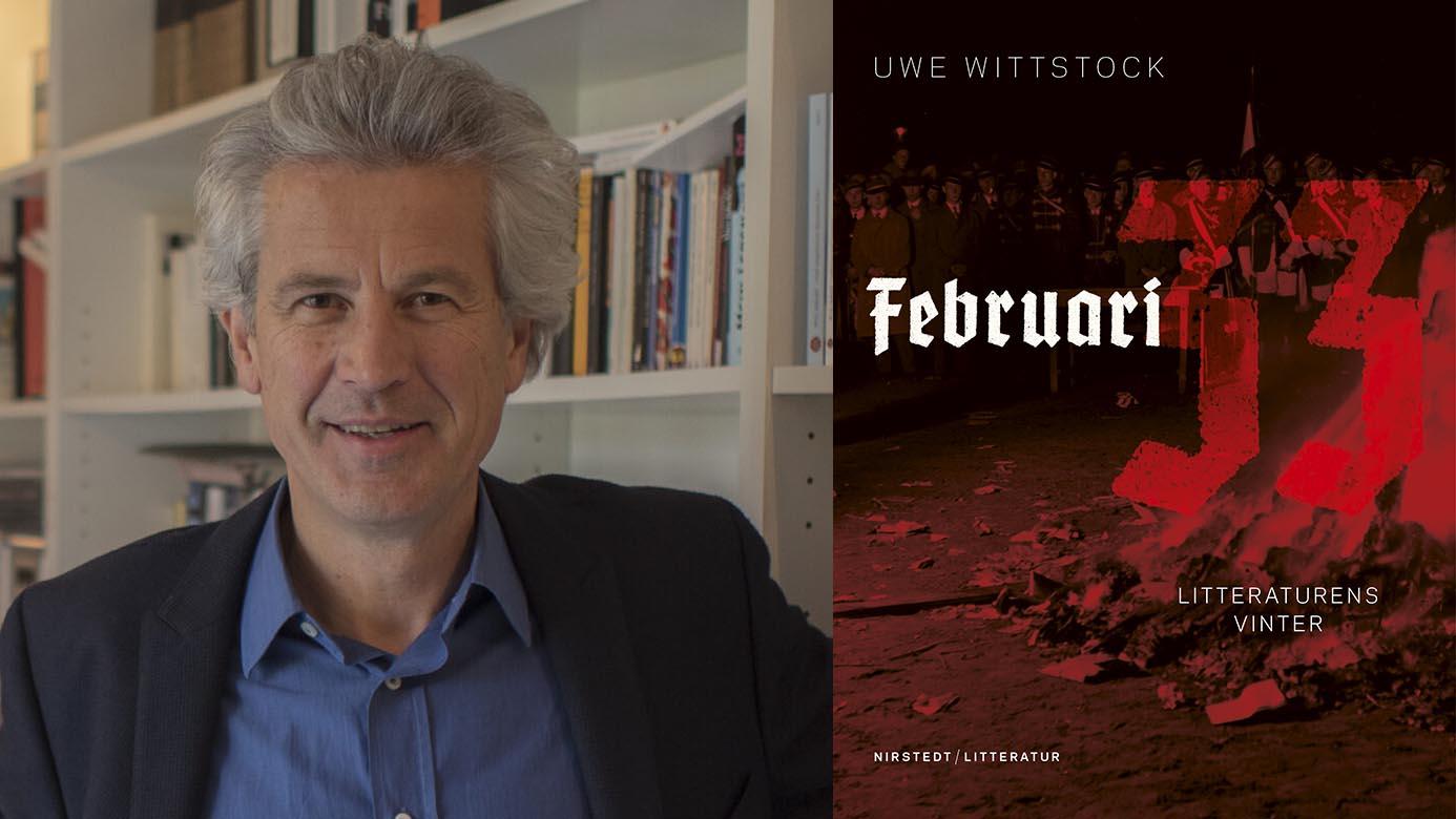 Uwe Wittstock (född 1955), är författare, litteraturkritiker och journalist. ”Februari 33 – litteraturens vinter har hyllats av en enhällig tysk kritikerkår och legat på Der Spiegels bestsellerlista.