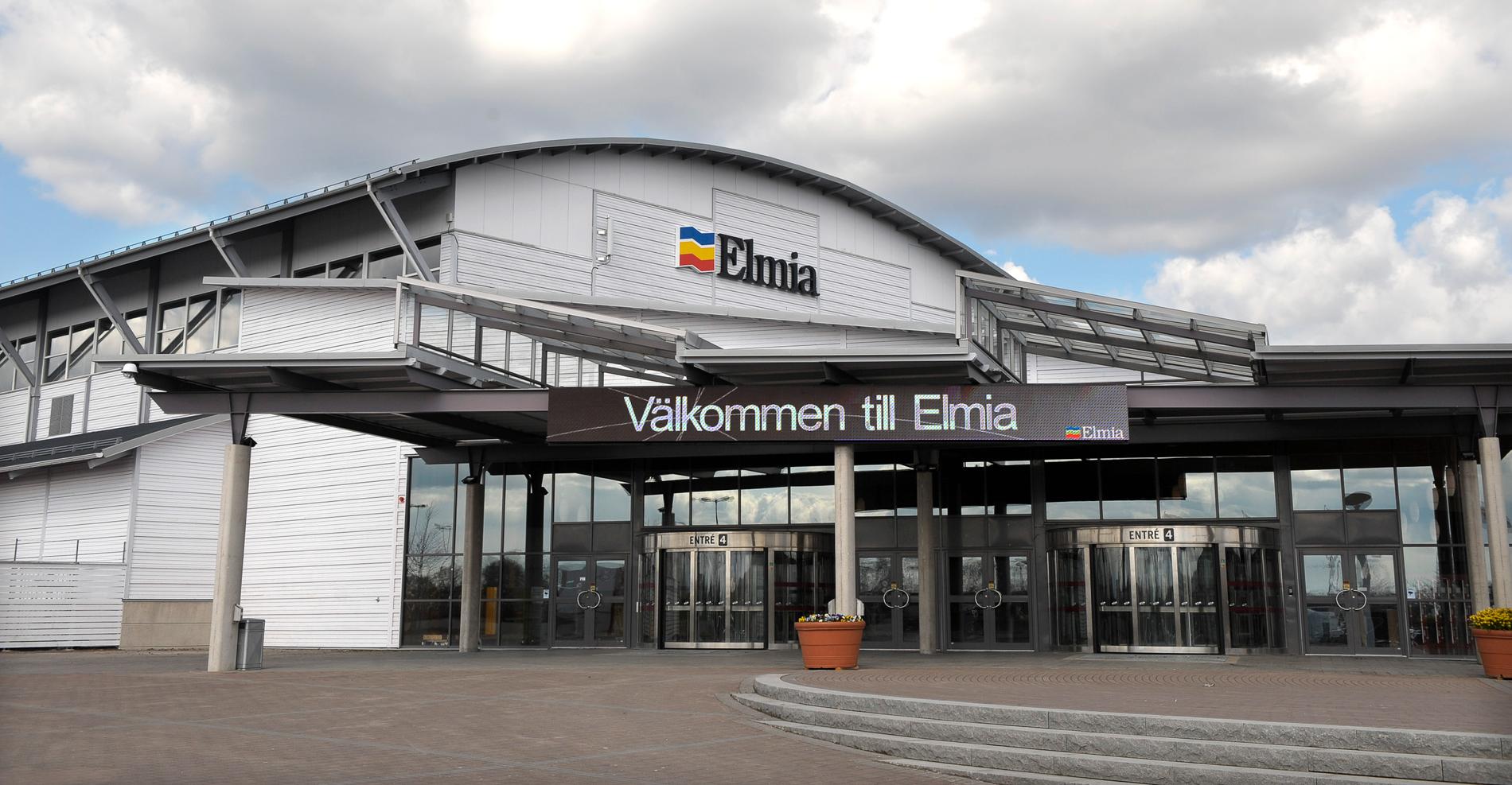 Konferenscentret Elmia i Jönköping som ägs av kommunen.