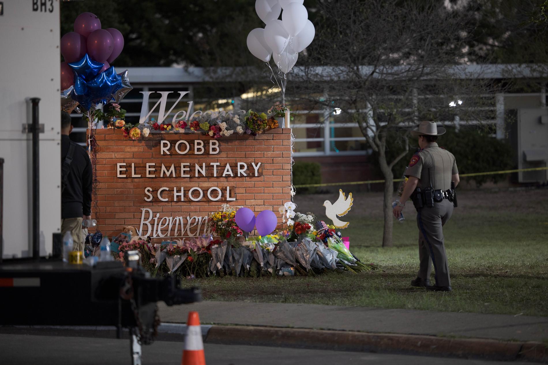 Salvador Ramos, 18, dödade nitton barn och två lärare på Robb Elementary School.