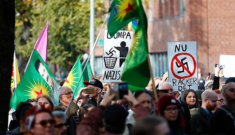 När människor protesterade mot nazisterna under Bokmässan var det mer än en symbolhandling, skriver Petter Larsson.