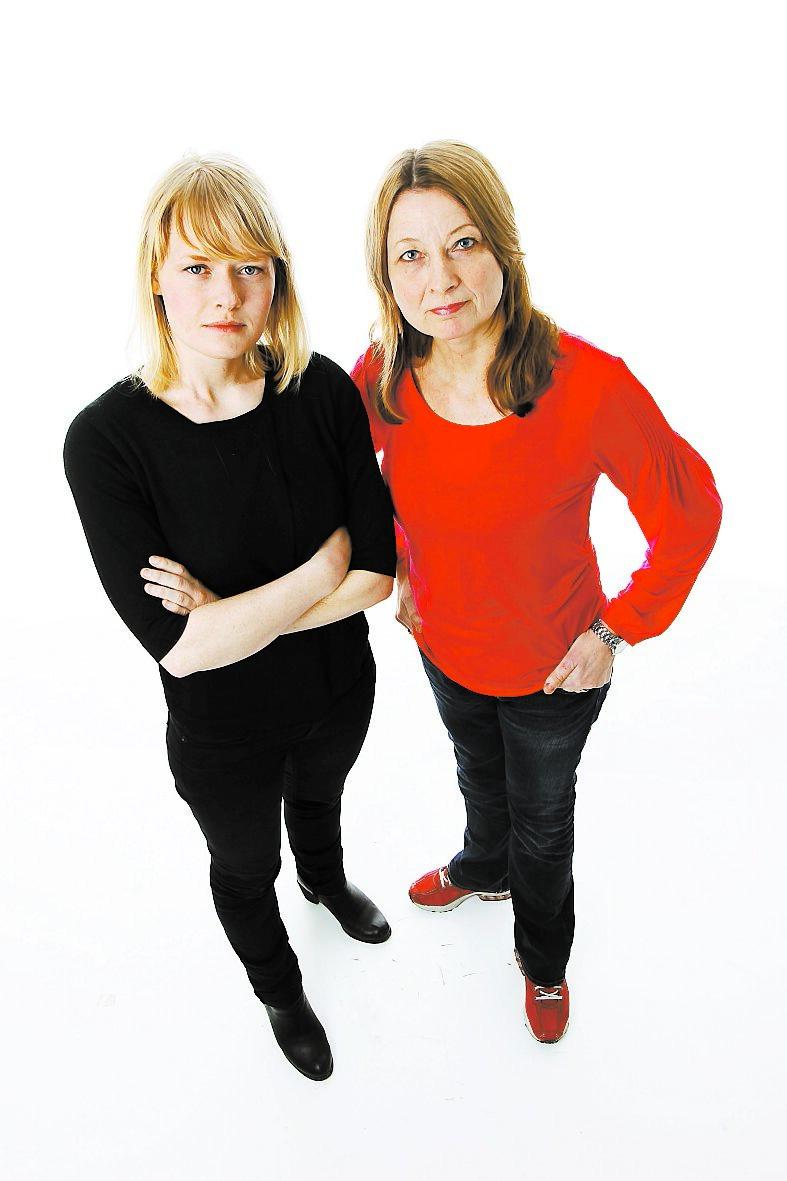 Kristina Edblom och Kerstin Weigl.