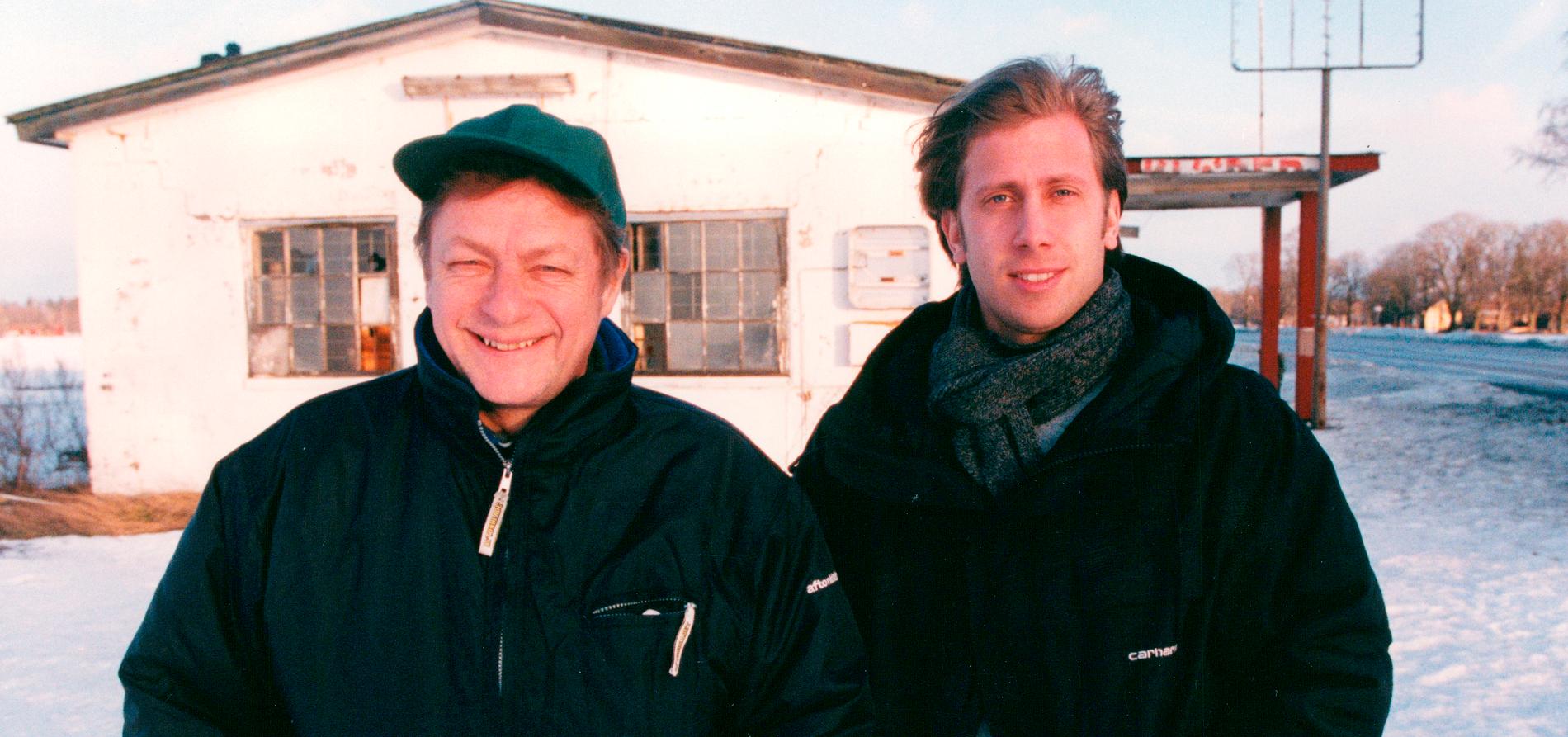 Lasse Sandlin och Simon Bank. 