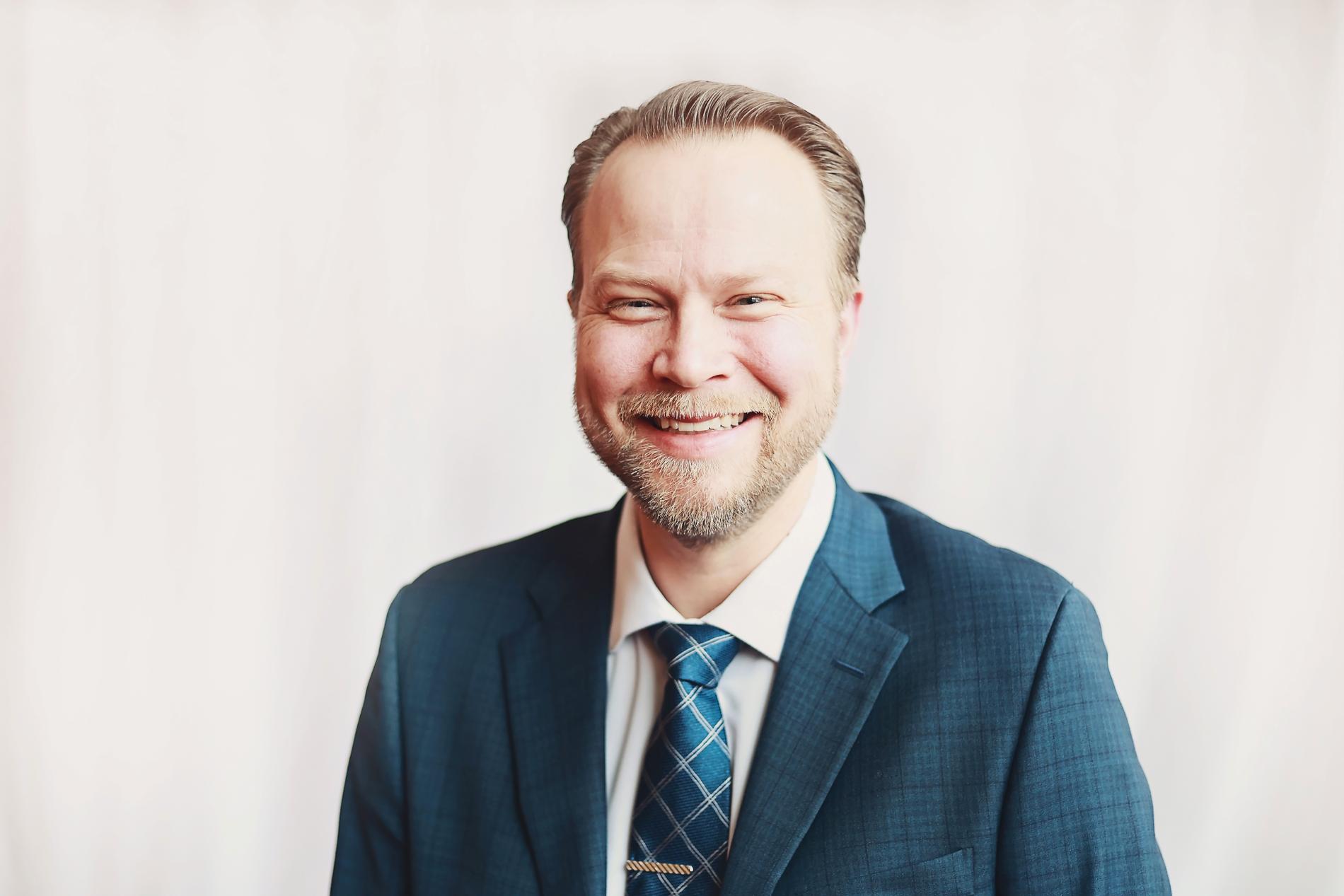 Erik Rönmark, ny chef för Detroits symfoniorkester. Pressbild.