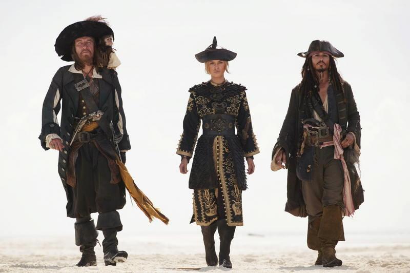 ”Pirates of the Carribean” – Captain Jack Sparrow 2003.