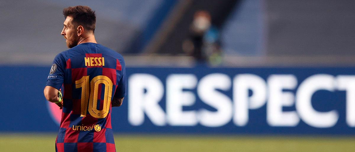 Lionel Messis burofax har skapat kaos i Barcelona.