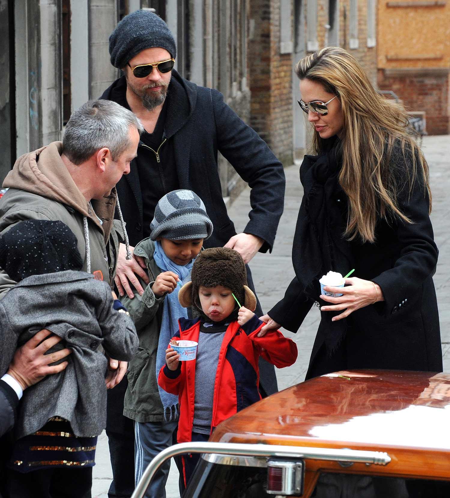 Familjen i Venedig 2010.