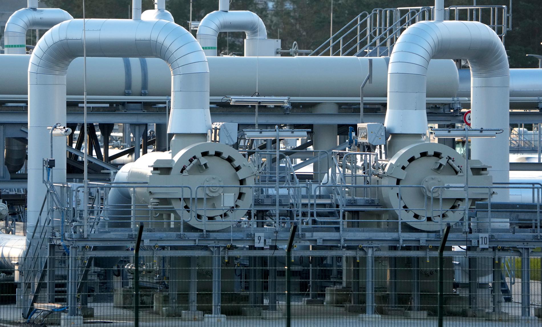Tyskland lade nyligen tillståndsprövningen för att öppna den nya rysk-tyska gasledningen Nord Stream 2 på is, varpå bolaget gått i konkurs. Arkivbild