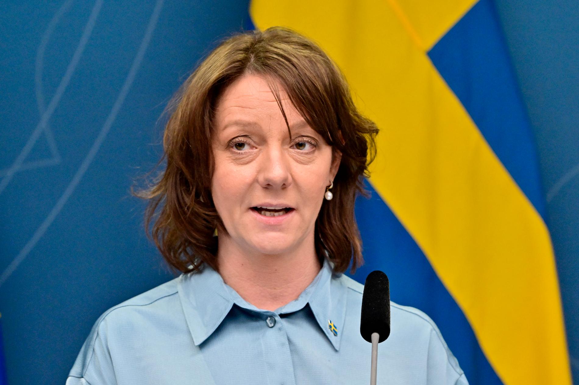 Biståndsminister Matilda Ernkrans (S). Arkivbild.