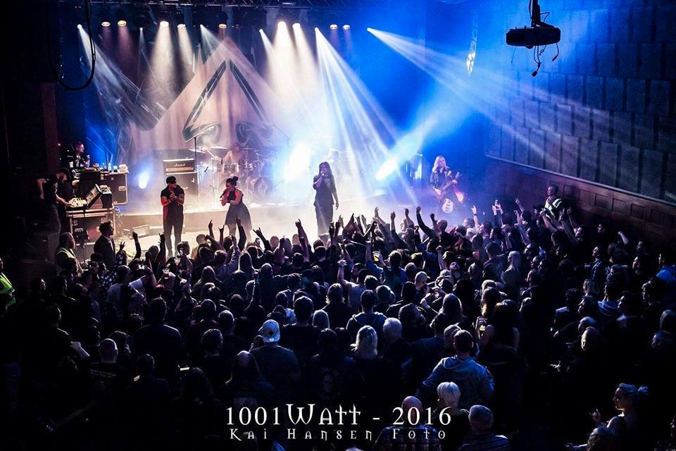 Amaranthe på 1001 watt-festivalen i norska Skien 22 oktober 2016.