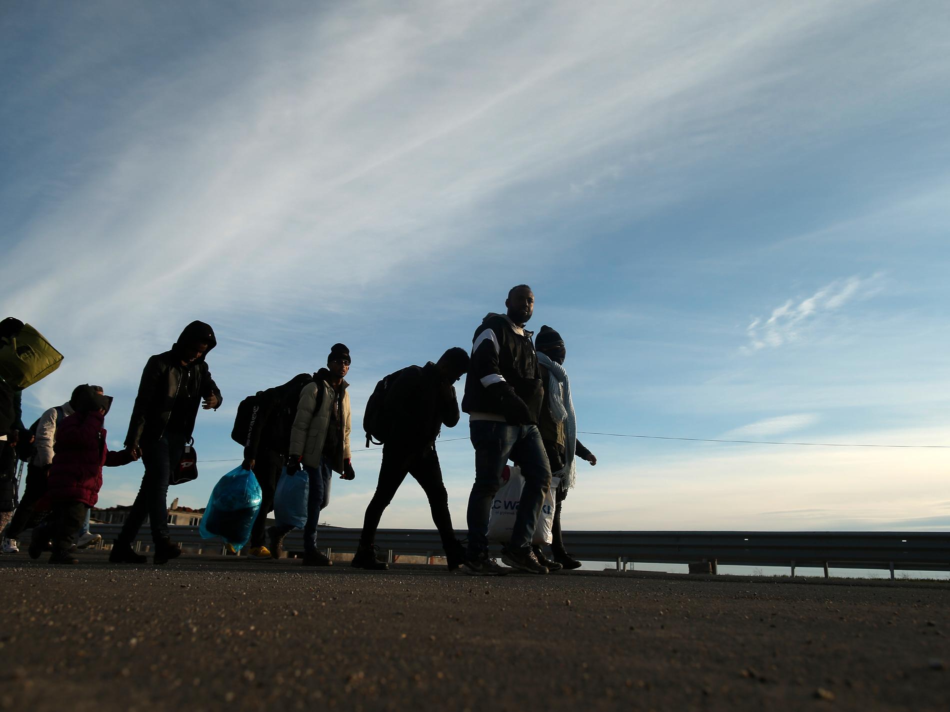 Fler asylansökningar i EU under 2022