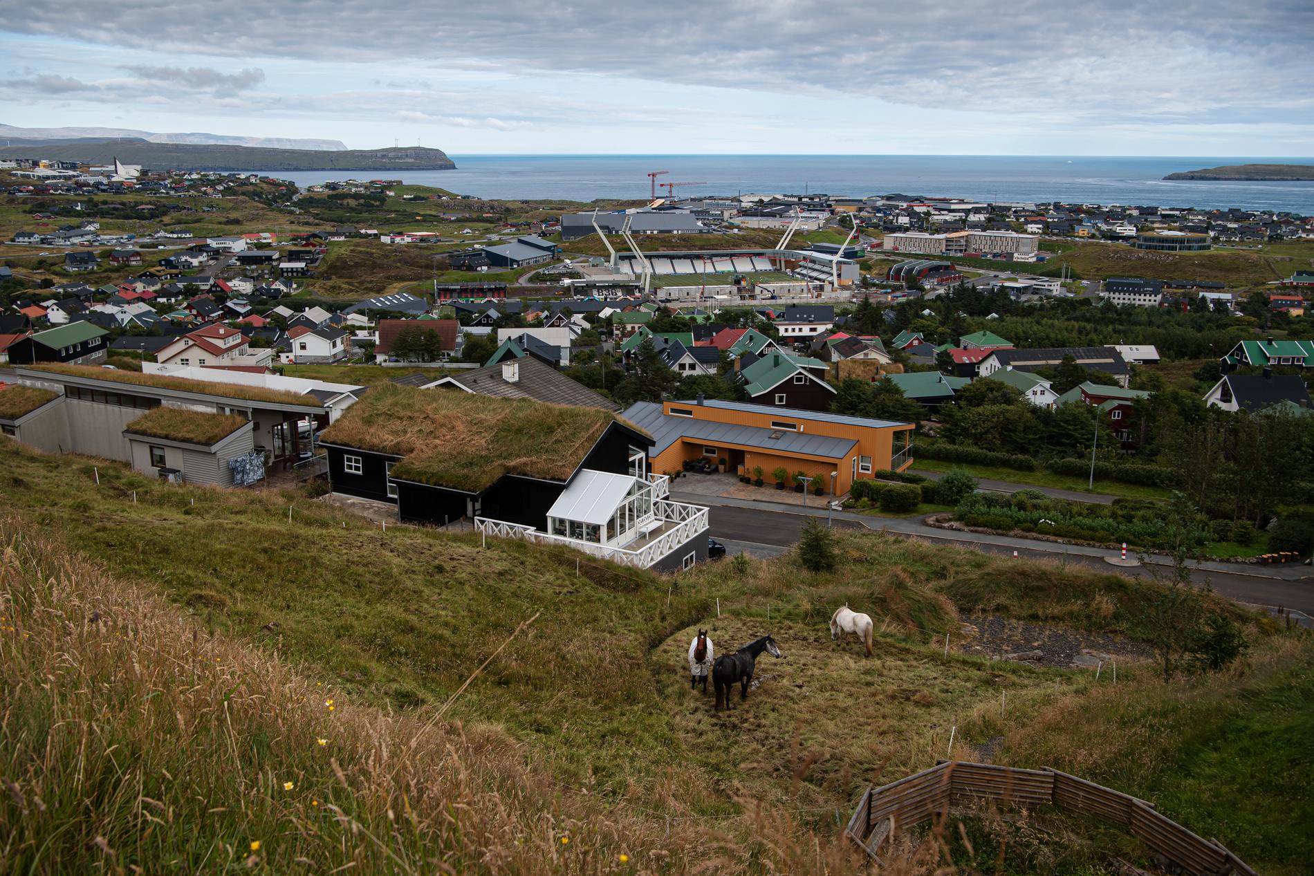 Arenan i lilla Torshavn.