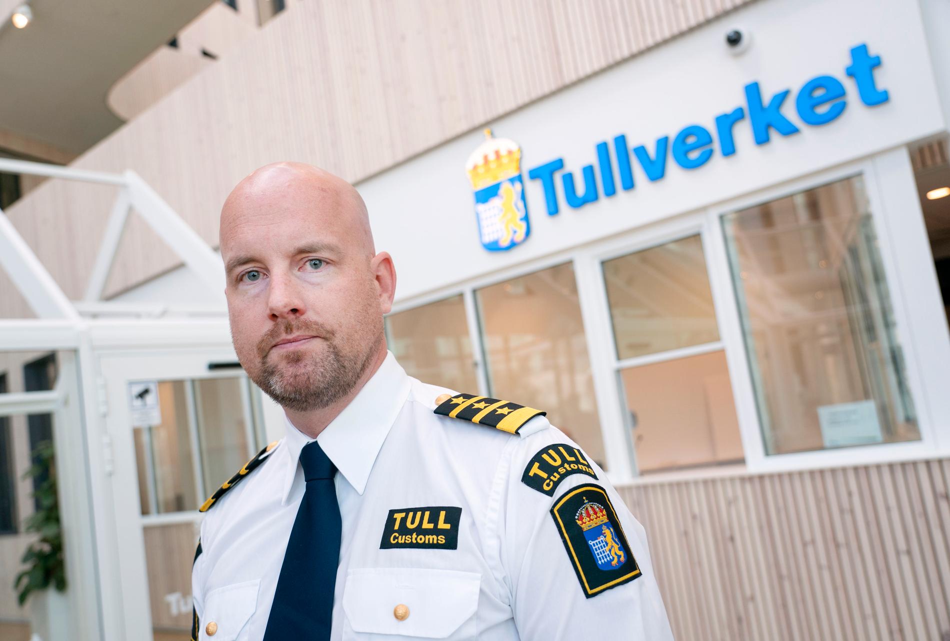 Oscar Lindvall, chef för Tullverkets aktionsgrupp mot alkoholsmuggling har varit aktionsgruppledare rörande fallet med smuggelligan.
