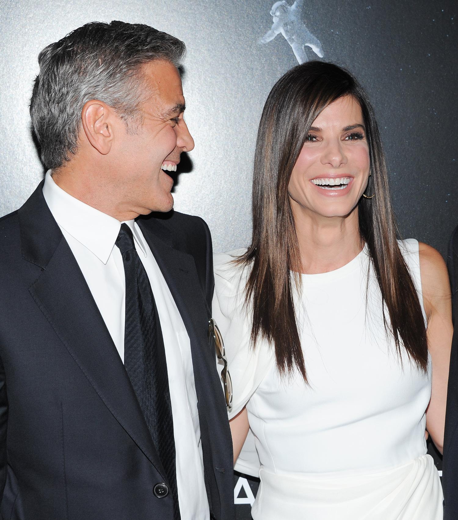 Gladare miner när George Clooney spelade mot Sandra Bullock i "Gravity”.