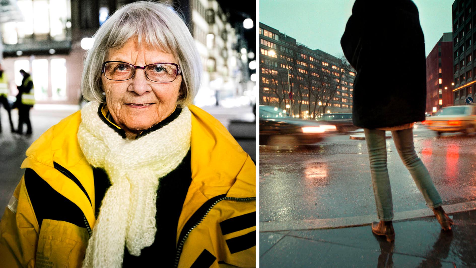 De prostituerade på gatan, som de flesta är i 20-årsåldern, kallar Elise Lindqvist för ”Morsan”.