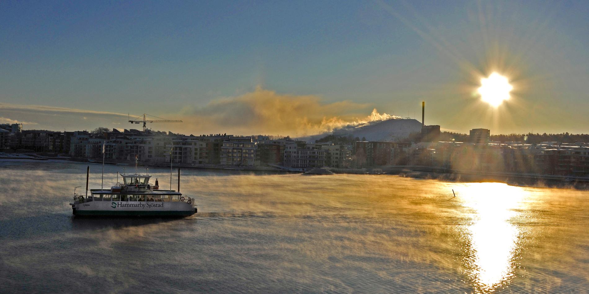Arkivbild. Ett av fartygen som trafikerar kollektivtrafiken i Stockholm.