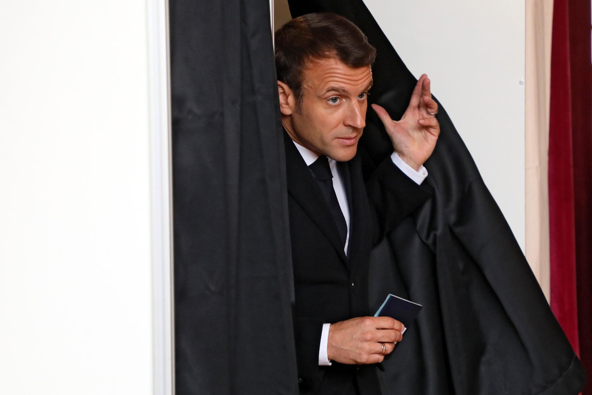Emmanuel Macron förlorade matchen mot de högerpopulistiska.