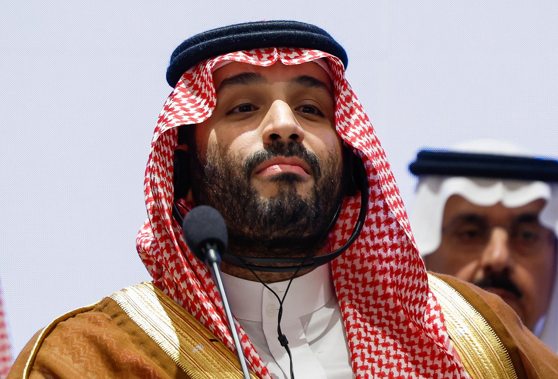 Saudiarabiens kronsprins Mohammed bin Salman.