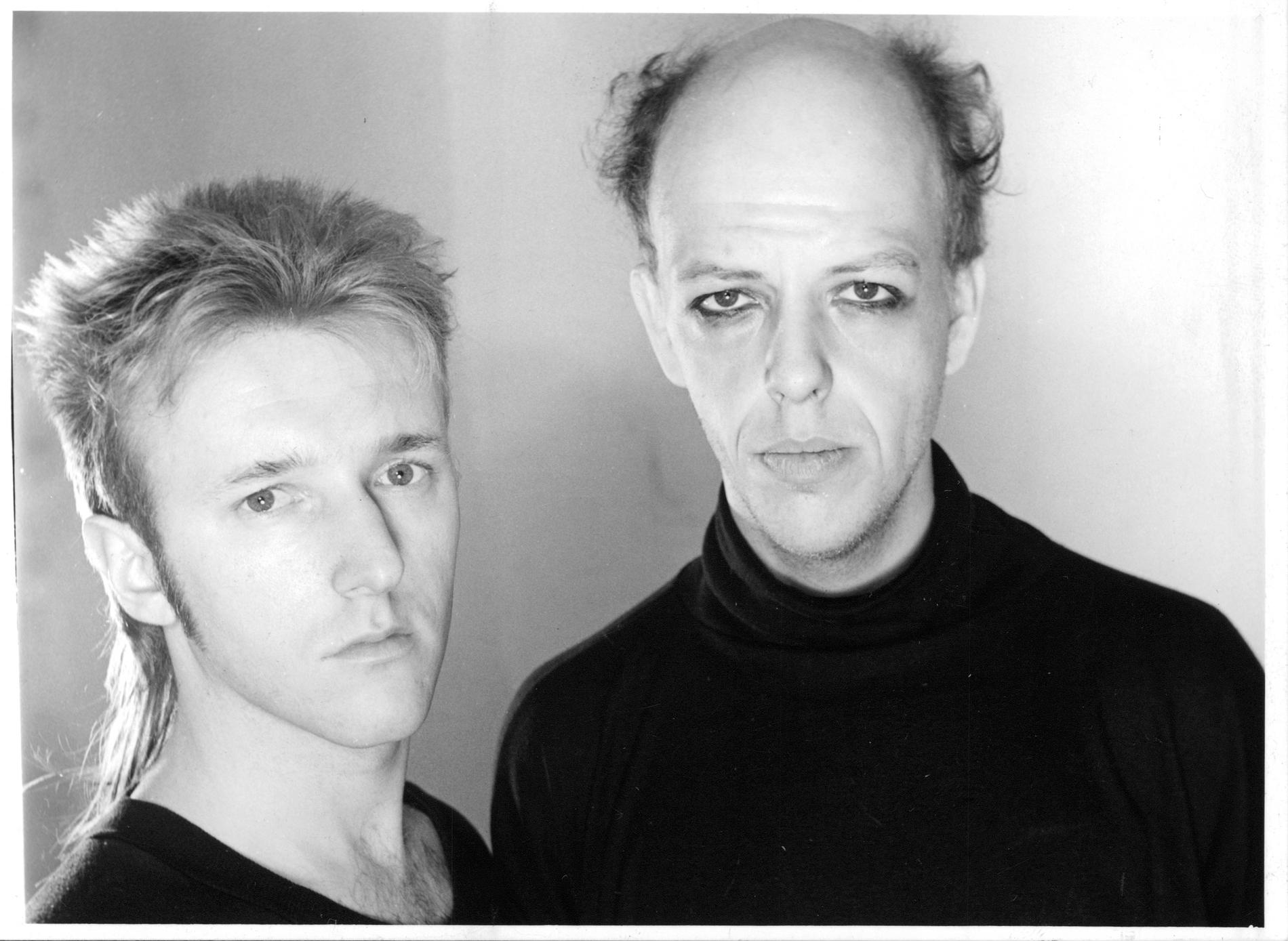 Henryk Lipp och Freddie Wadling i Blue for Two, 1989