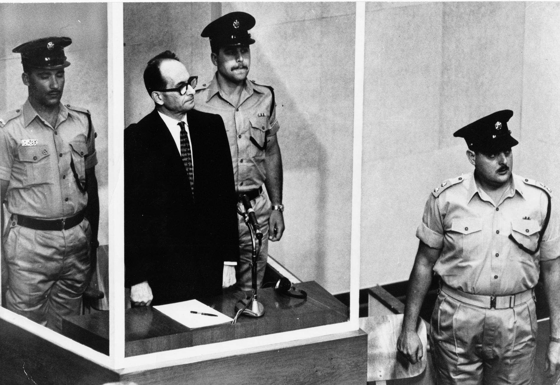 Rättegången mot Adolf Eichmann i Jerusalem 1961