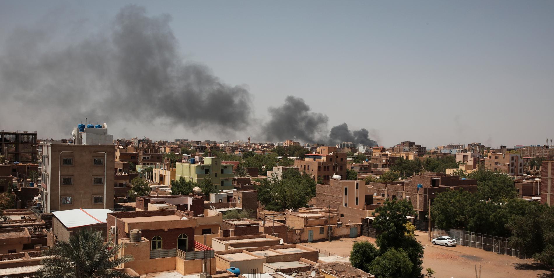 Stridigheter i Sudans huvudstad Khartum.
