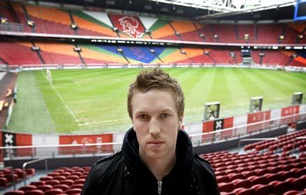 Rasmus Lindgren – i kväll får han debutera på Amsterdam Arena.