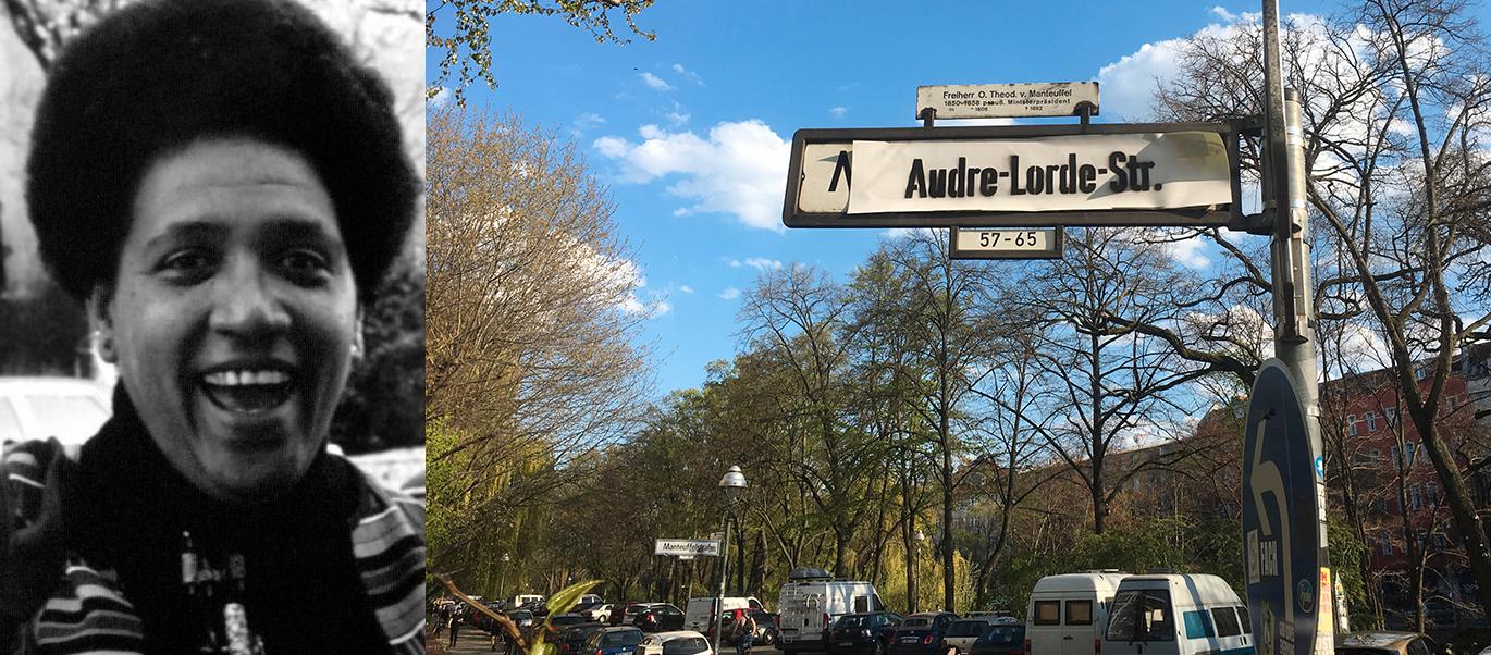 Audre Lorde (1934–1992), poet och aktivist, kan få en egen gata uppkallad efter sig. I Berlin har aktivister gått händelserna i förväg, i brist på formella beslut.