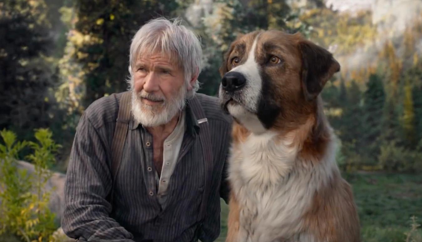 Harrison Ford i ”Skriet från vildmarken”.
