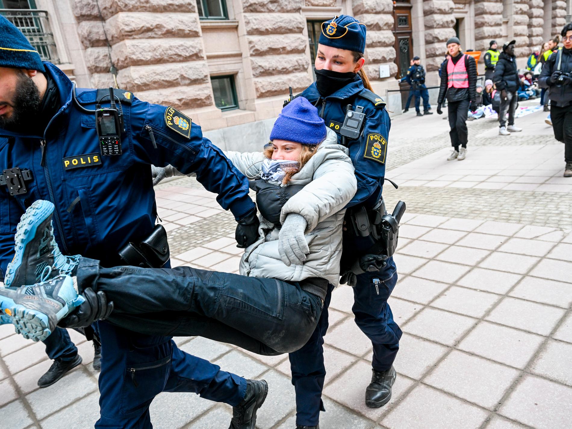 Greta Thunberg åtalas återigen för ohörsamhet