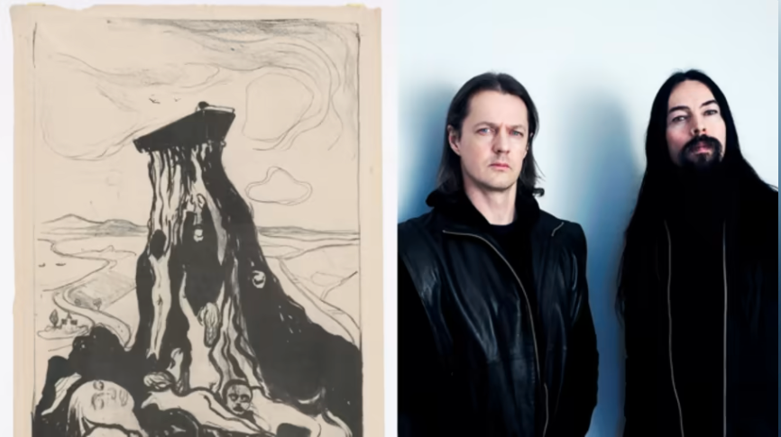 Norska black metal-bandet Satyricon har tonsatt ett urval av den ikoniska konstnären Edvard Munchs verk.
