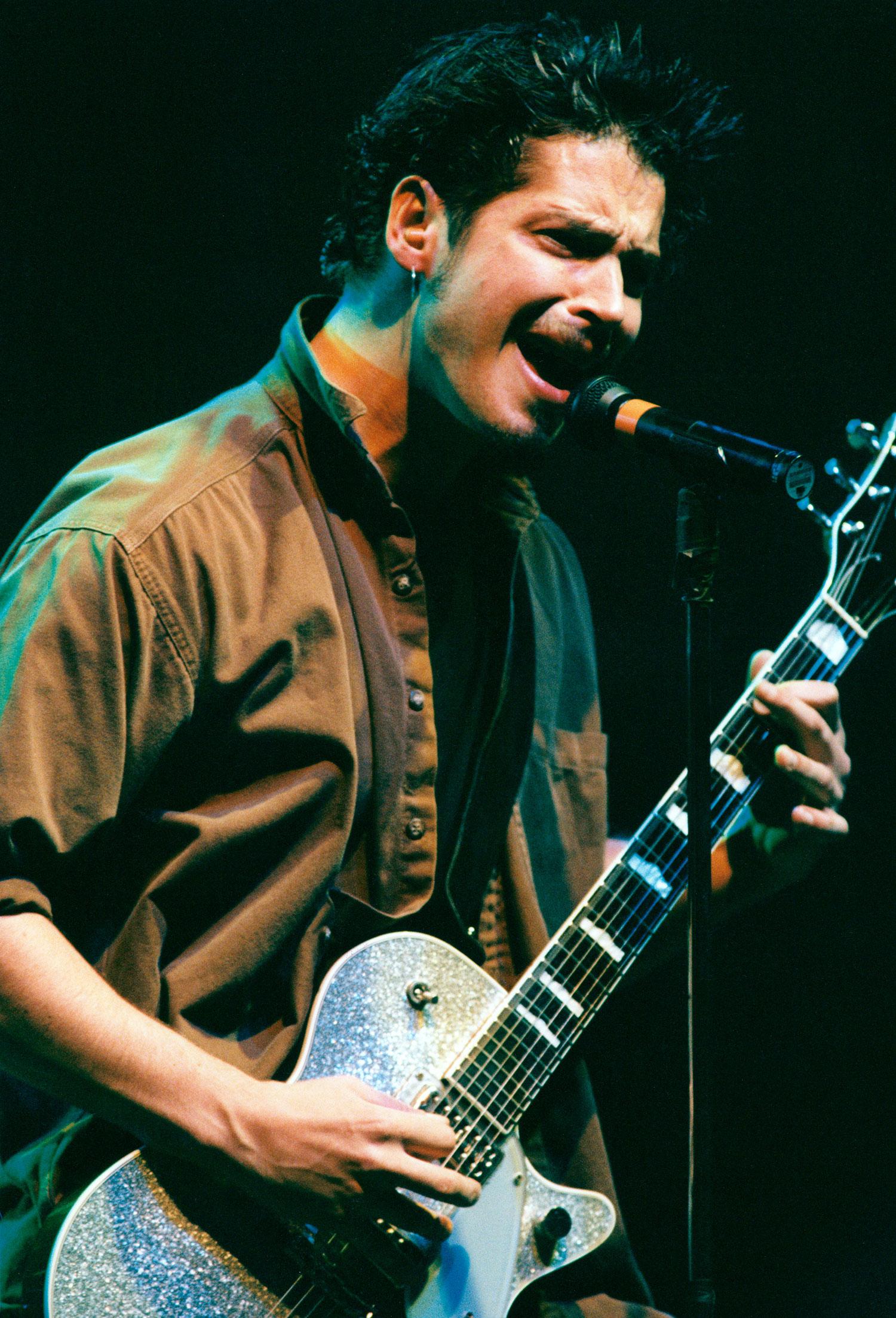 Chris Cornell i Soundgarden spelade i Globen 1994.