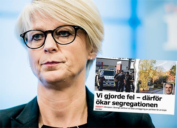 Elisabeth Svantesson (M) svarar på Ibrahim Baylans inlägg om segregationen i Sverige: ”Delegationer bekämpar inte brottslighet, Ibrahim Baylan, det gör Polisen. Moderaterna vill ha 5000 fler poliser.”