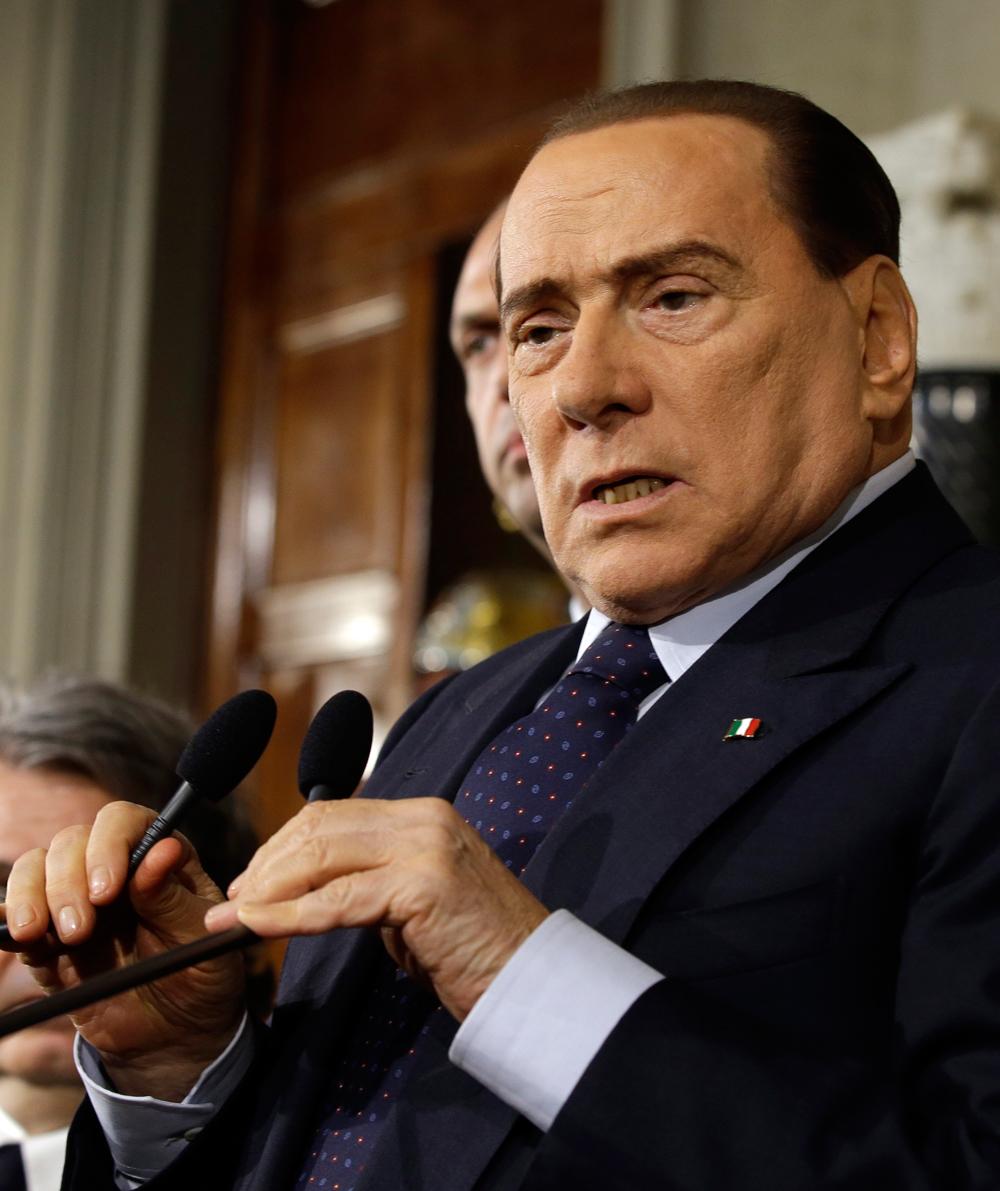 Silvio Berlusconi dömdes till sju års fängelse i juni.