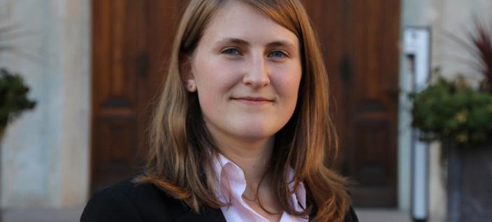 Jessica Ohlson, 23 år från Uppsala, är ny förbundssekreterare i Sverigedemokratisk Ungdom