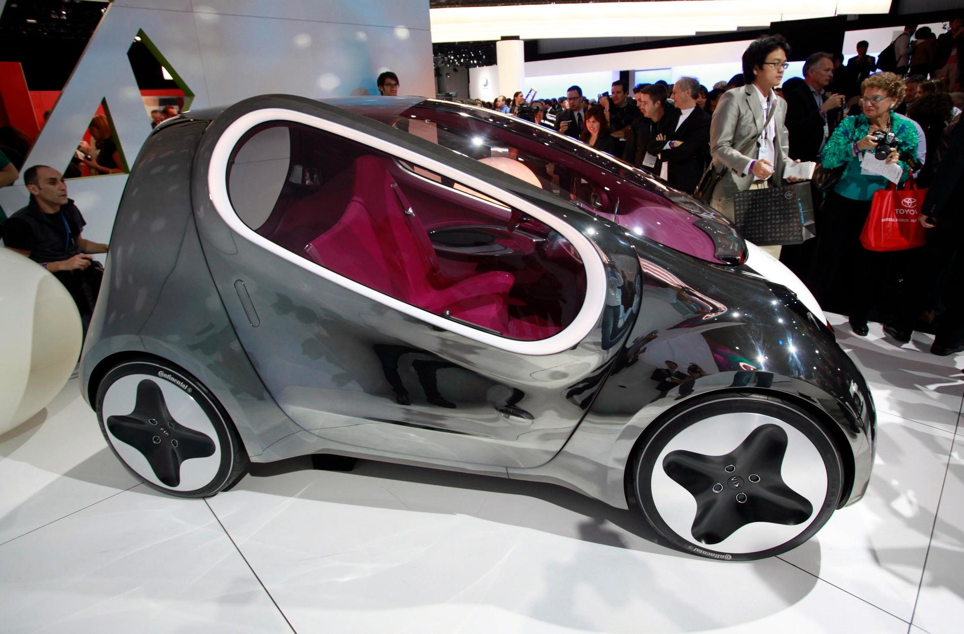 Den här elbilen visade Kia upp 2010. Nu sägs den sydkoreanska biltillverkaren vara beredd att tillverka Apples kommande självkörande elbil. Arkivbild.