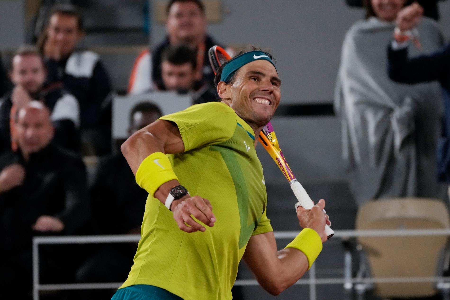 Rafael Nadal möter Alexander Zverev i semifinal i franska öppna 2022. 