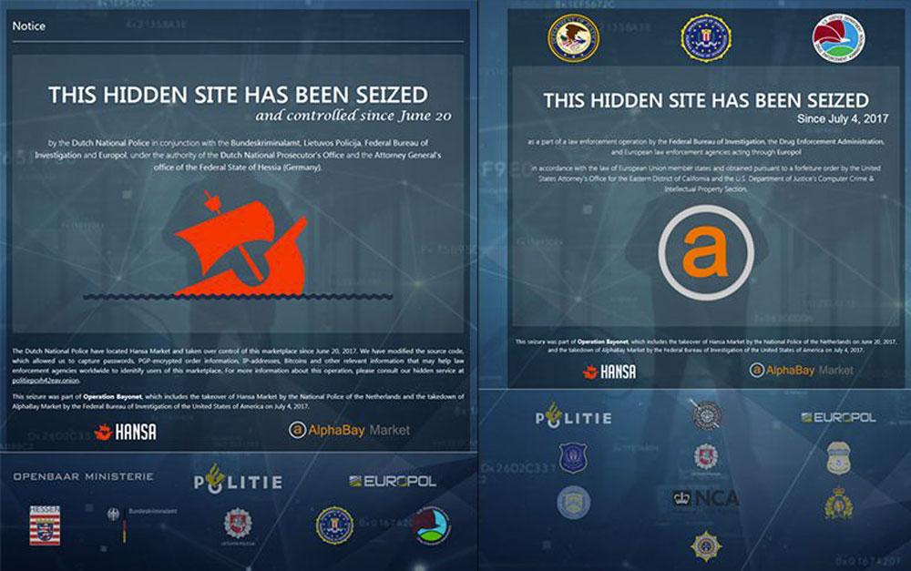 Enligt Europol är den dolda websidan AlphaBay den största kriminella handelsplatsen för bland annat, droger, falska ID dokument och olagliga vapen på Darknet.