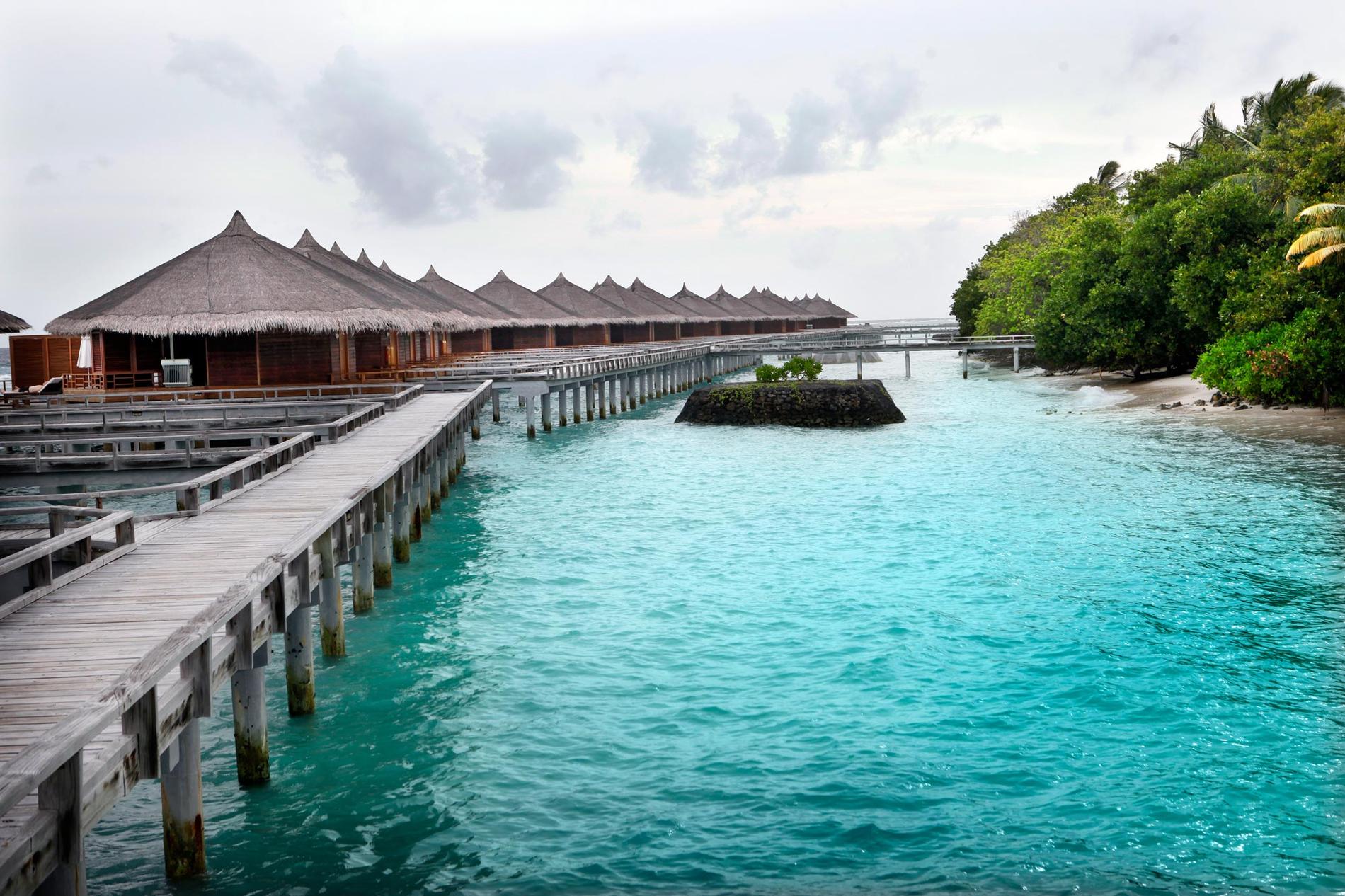 Maldiverna är berömt för sina eleganta hotell- och spaanläggningar.
