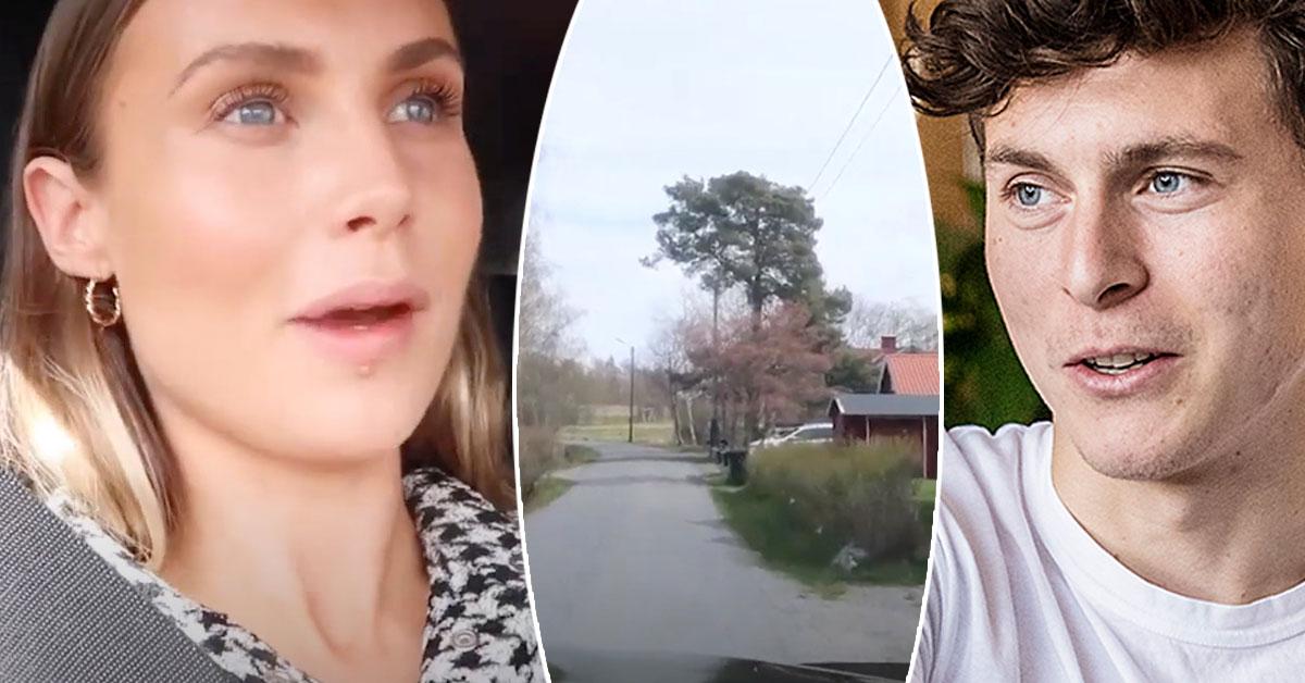 Maja Nilsson Lindelöf filmade sig själv i bilen när hon berättade.