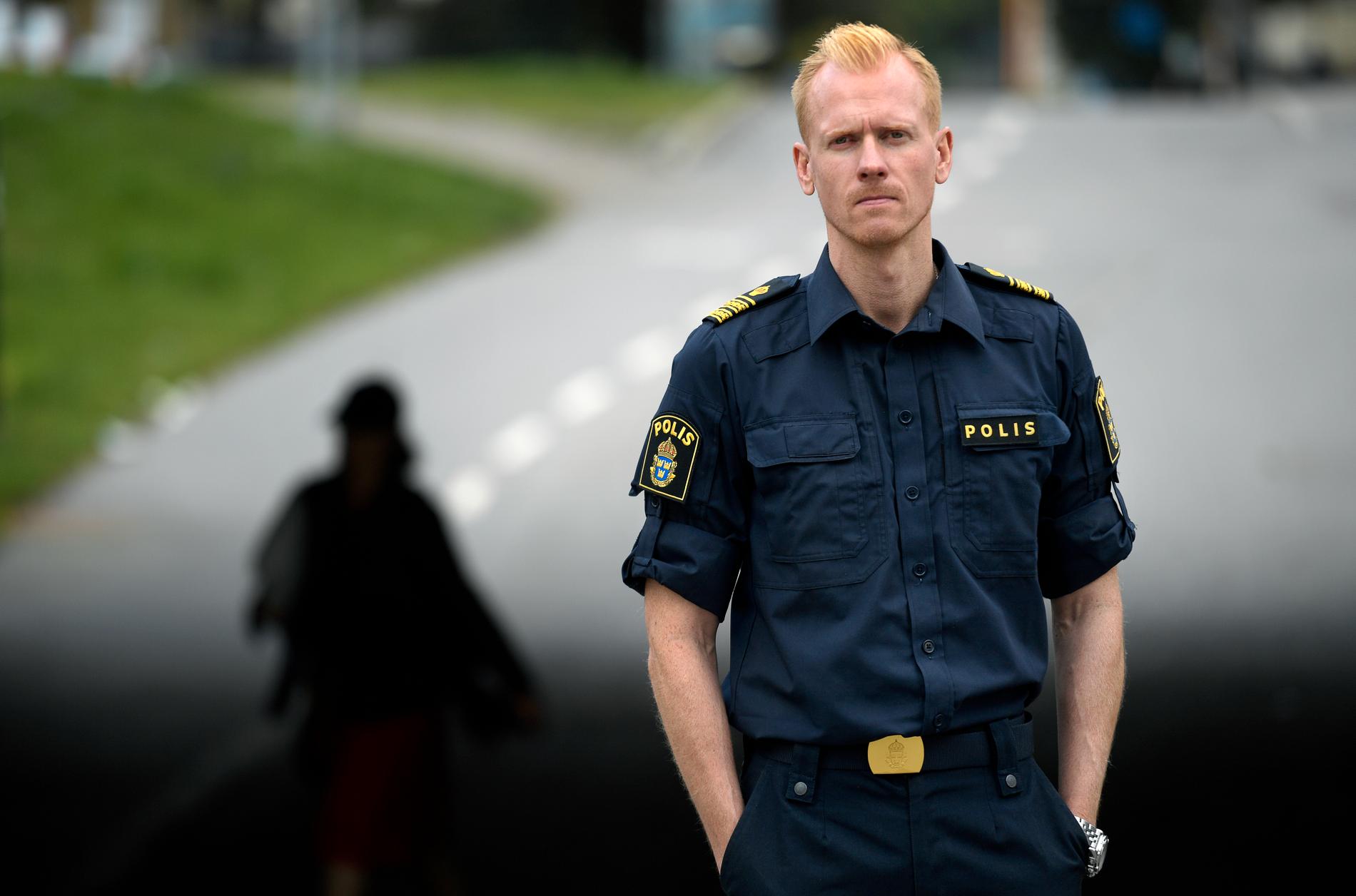 Christoffer Bohman är utredningschef vid Sörmlandspolisen. Han leder arbetet mot Eskilstunas allt våldsammare gängkriminella. Arkivbild.