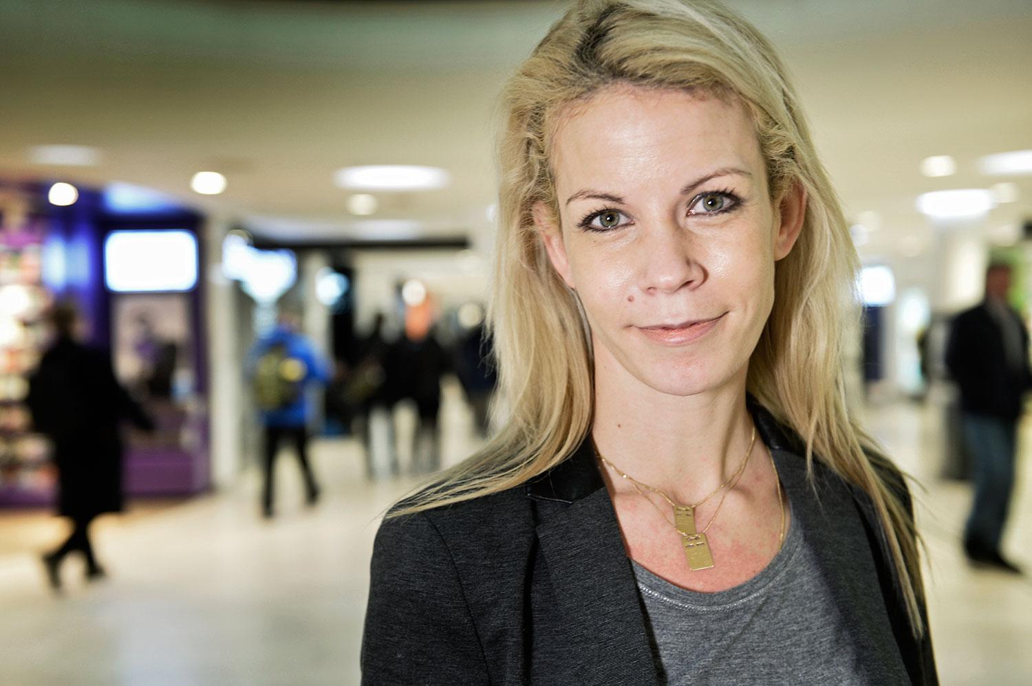 Anna König Jerlmyr (M), Stockholms oppositionsborgarråd.