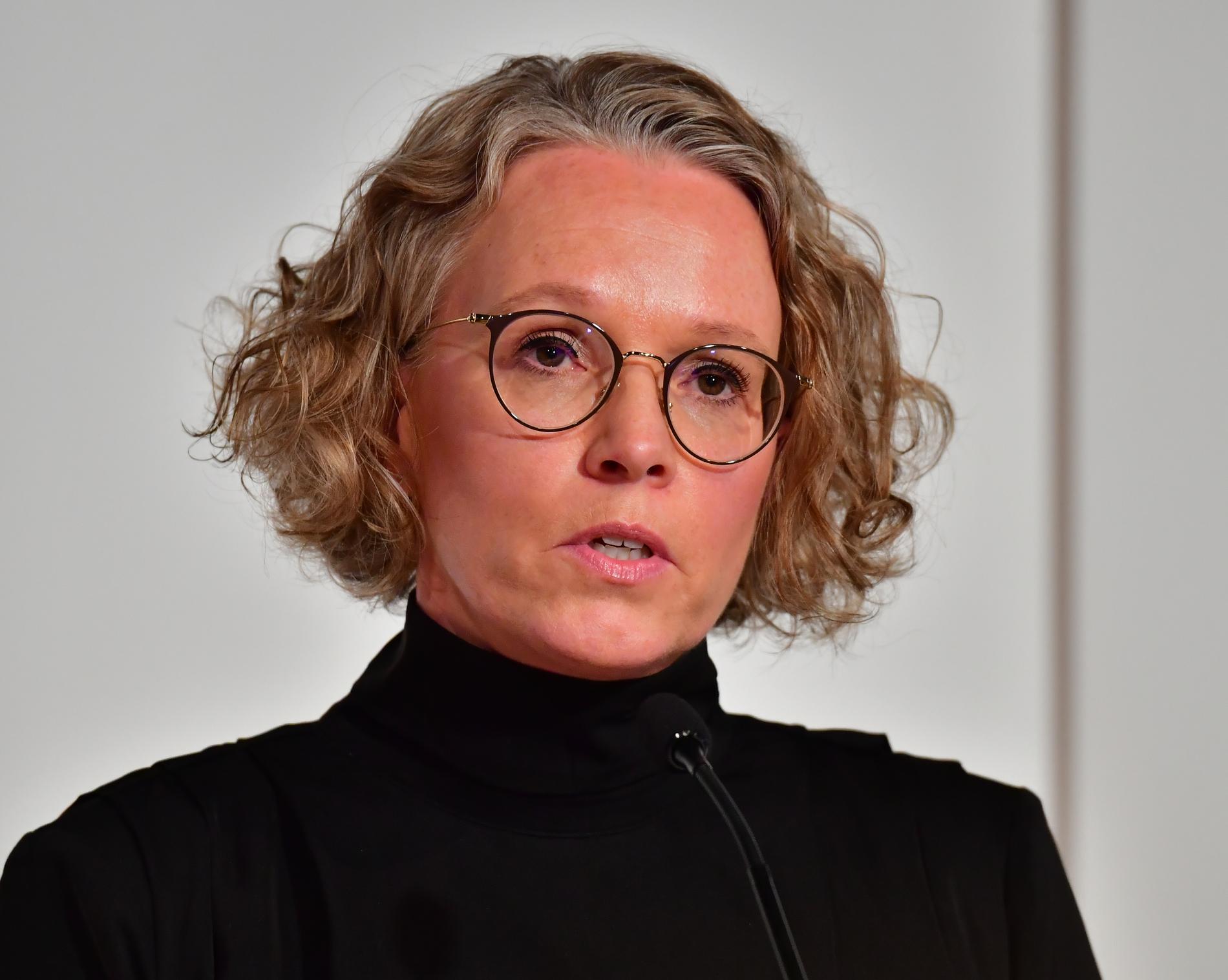 Britta Björkholm, avdelningschef på Folkhälsomyndigheten. Arkivbild.