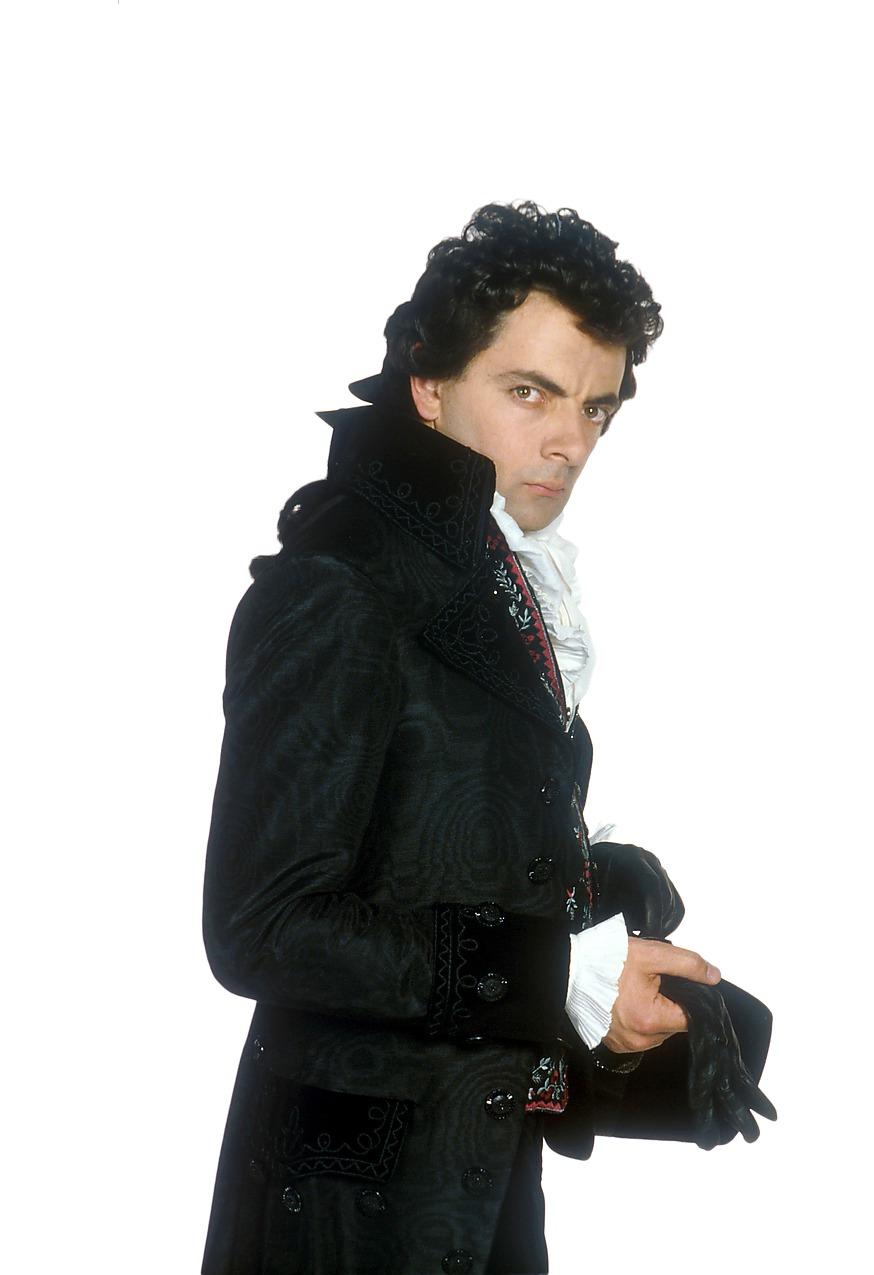 Rowan Atkinson som ”Svarte orm”.