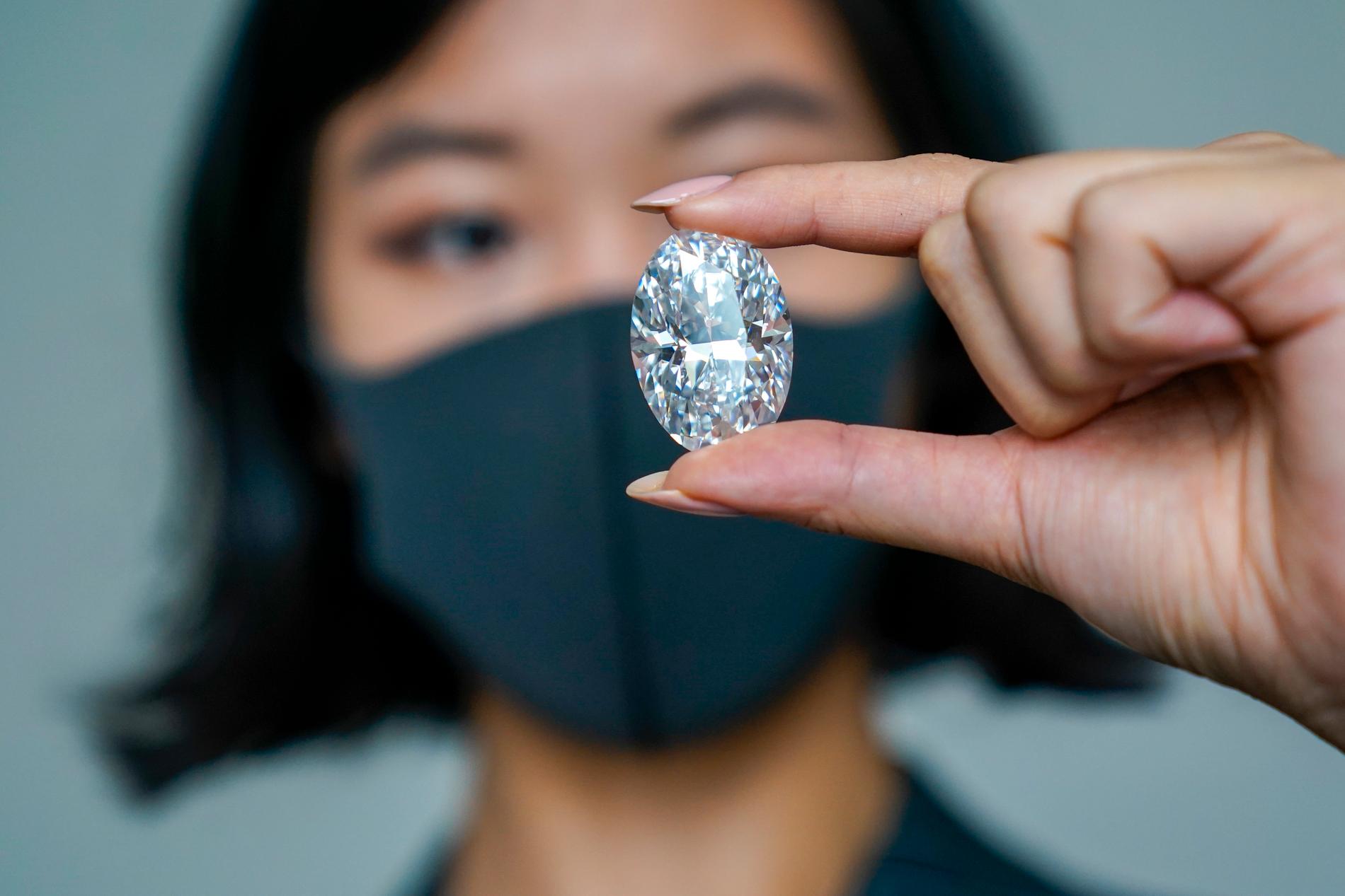 Diamanter av högre kvalitet står för omkring 20 procent av gruvindustrins diamantproduktion, men drar in 80 procent av vinsterna. Arkivbild.
