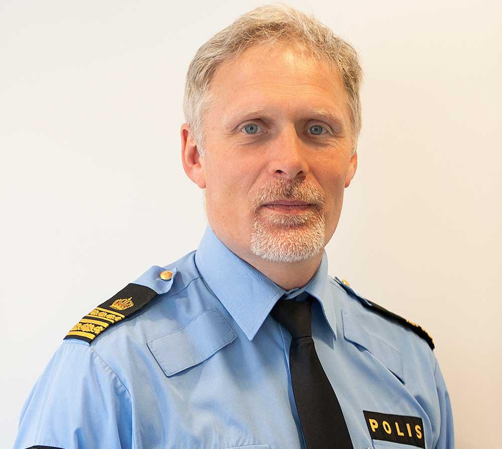 Ulf Merlander, chef i lokalpolisområdet Nordöstra Göteborg.
