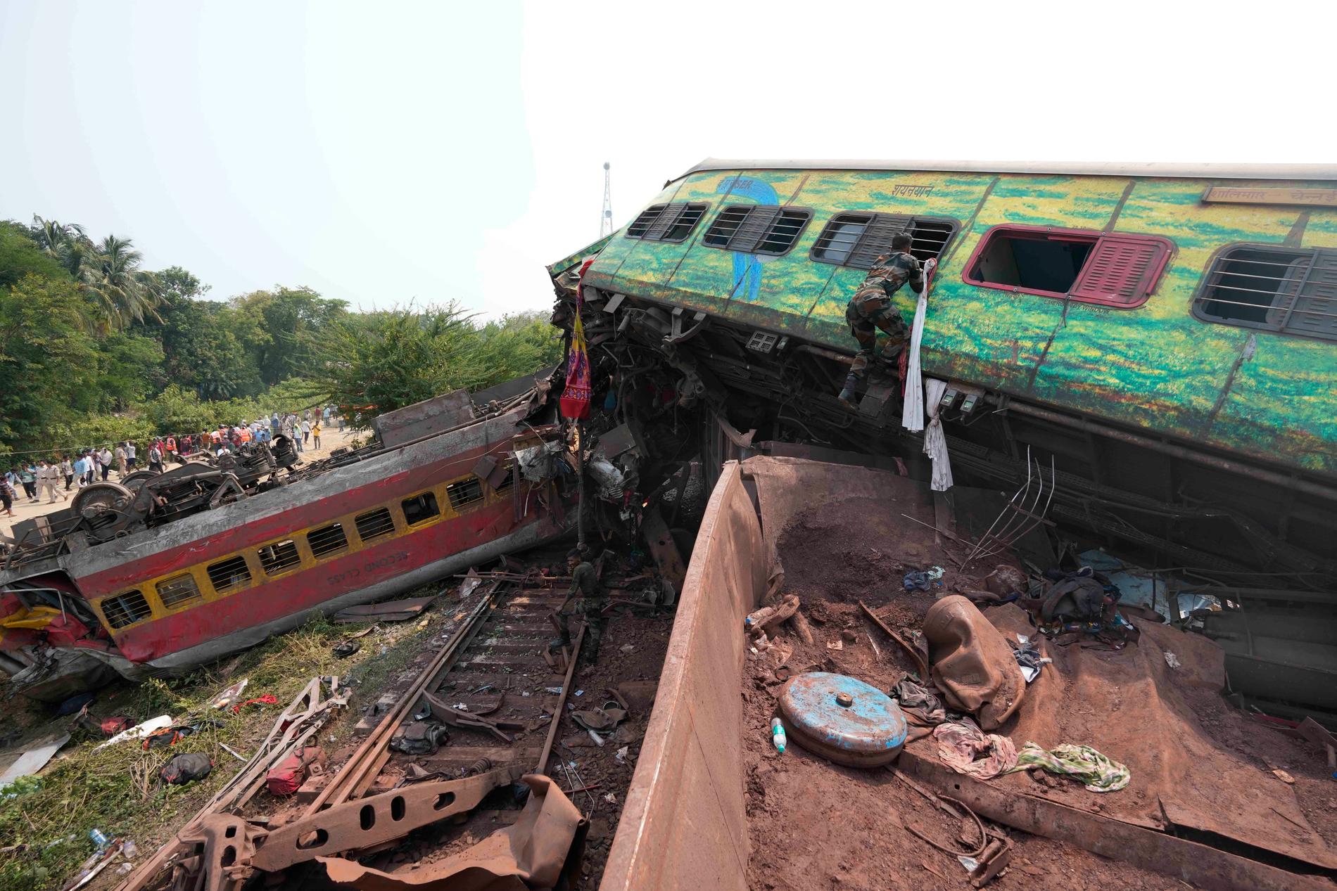Olyckan ägde rum i Odisha, Indien. 