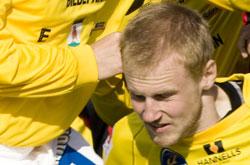 Mot Kalmar Markus Thorbjörnsson, Falkenberg, spelar nästa säsong i Kalmar.