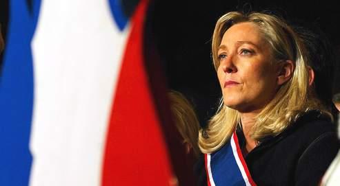 Marine Le Pen från högerextrema Nationella fronten.