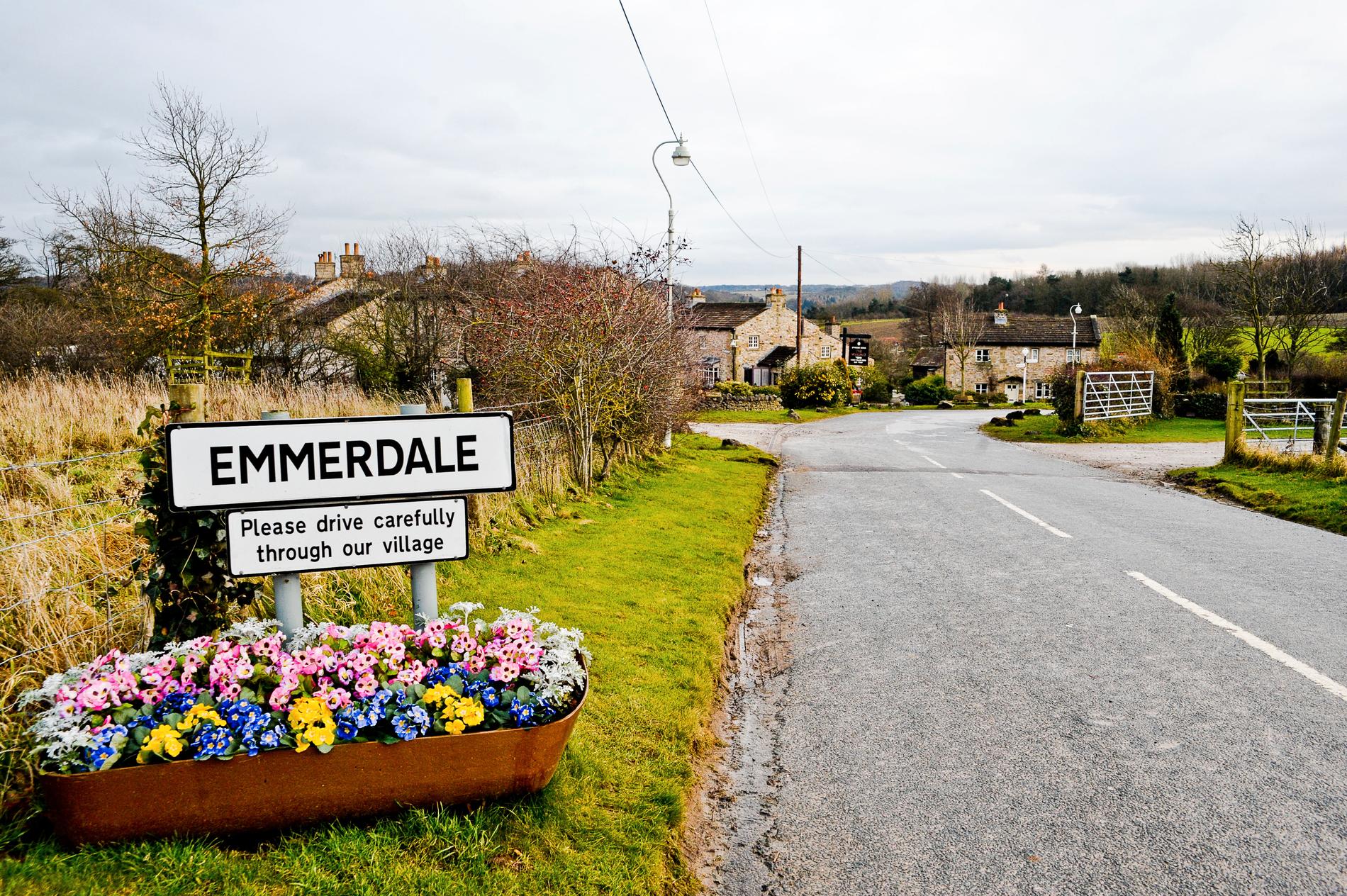 "Hem till gården" utspelar sig i det fiktiva samhället Emmerdale, vilket också är det engelska namnet på serien. Arkivbild.