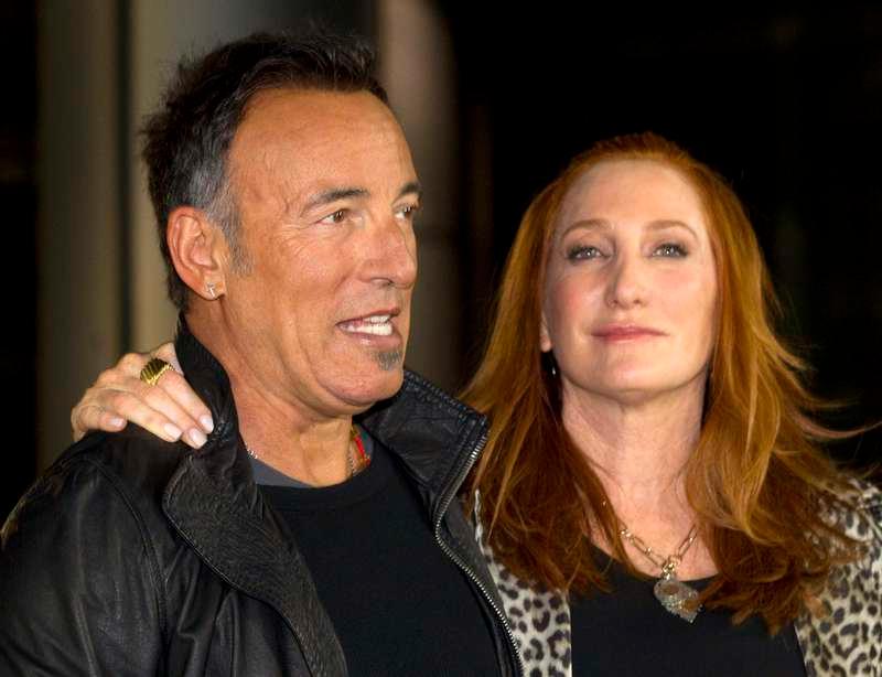 Bruce Springsteen och hans fru Patti Scialfa