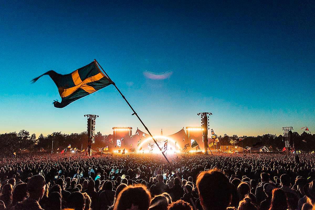 Roskildefestivalen.